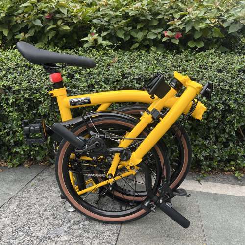 2023 新款 MINT BOB 6 6速 16吋 349 鉻鉬鋼 折叠車 送前後蛙燈叮叮