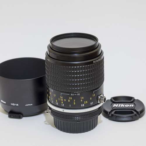 Nikon 105mmf2.8 Ais Micro, Nikon單反鏡,加接環可用Canon單反EF及無反RF,Nikon無...