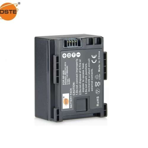 DSTE CANON BP-808 / BP-809 Fully Decoded Lithium-Ion Battery Pack Set 代用鋰電池