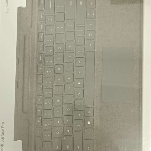 Surface signature keyboard