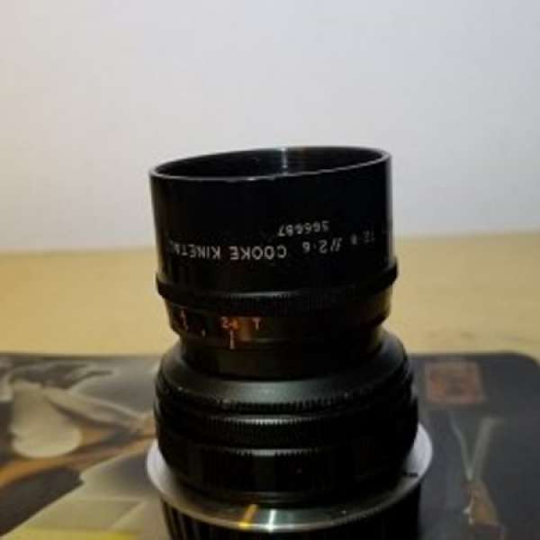 Rare Movie Lens Cooke Kinetal 100mm F2.6 converted to M42