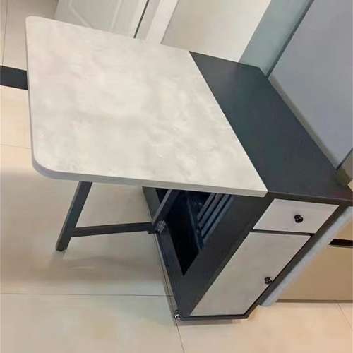 实木 可折疊餐桌椅組合