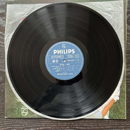 譚詠麟黑膠唱片兩隻