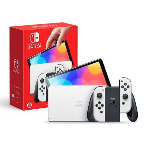 全新 Nintendo Switch OLED 白色
