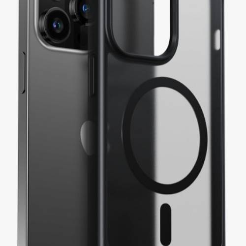 Torras Apple 15 ProMax Magsafe磁吸支架保護殼（鈦灰色）