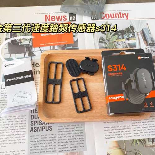 100%NEW 新款 無線 MAGENE S314 速度& 踏頻 ANT+ & BLUETOOTH SPEED & CADENCE  SE...