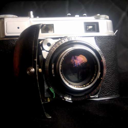可換鏡頭135摺疊旁軸相機 Kodak RETINA(柯达雷丁娜) IIIc 与 施耐德Schneider Reti...