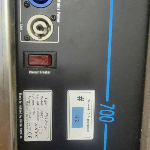 AXYS 12寸 全頻 + 15寸 超低音