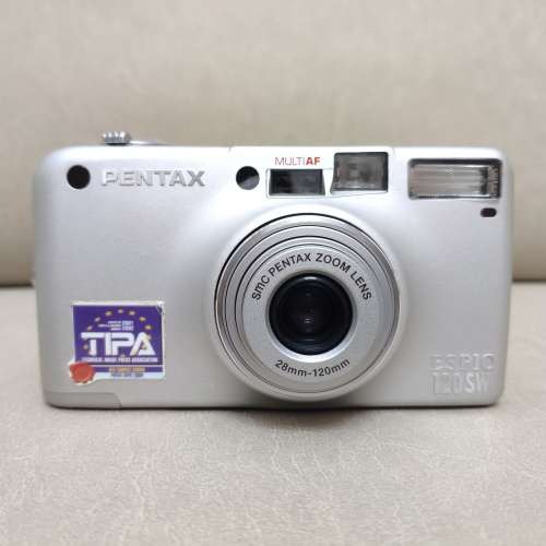 Pentax ESPIO 120SW 新淨實用 中古菲林相機 28-120mm廣角鏡頭 傻瓜機 底片相機【全...