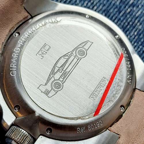 Girard Perregaux 芝柏 80190 Laureato Ferrari F40 限量版