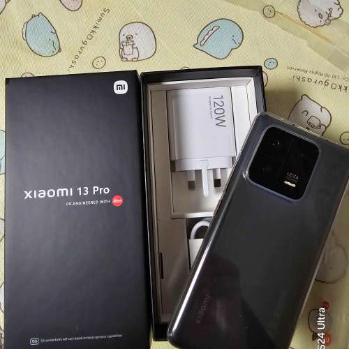 小米 Xiaomi 13 pro 5G 256 GB 陶瓷黑 1吋感光元件主攝鏡頭 香港行貨 99%新