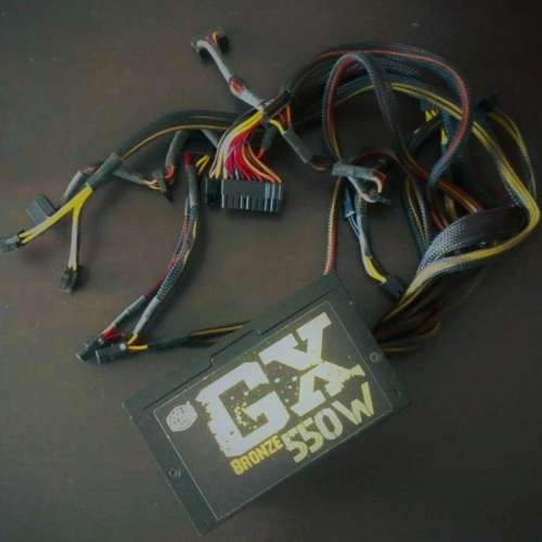 COOLER MASTER 550W 銅牌 電源 火牛 - 壞件