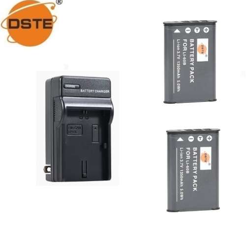 DSTE Sony NP-BY1 / Nikon EN-EL11 / Pentax D-Li78 / Ricoh DB-80 / Olympus Li-60B