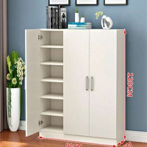 新的solid wood shoe cabinet