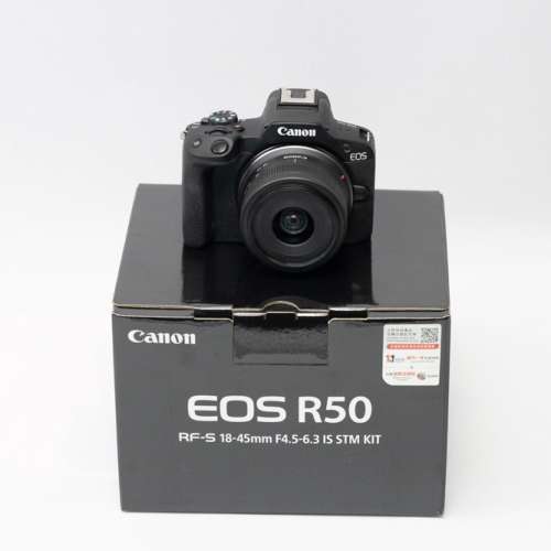 Canon R50 連 RF-S 18-45 Kit Set