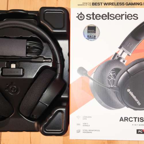 Steel series arctics 1 wireless (pc, switch, android, ps4)