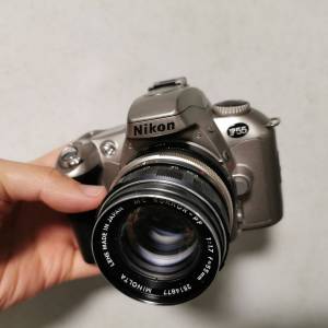 Nikon F55 + Minolta 55mm f1.7