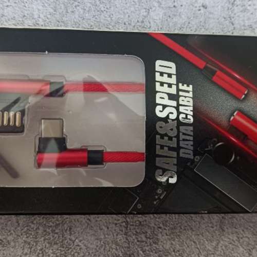 全新 Type-C SAFE & SPEED DATE CABLE 充電線 100CM