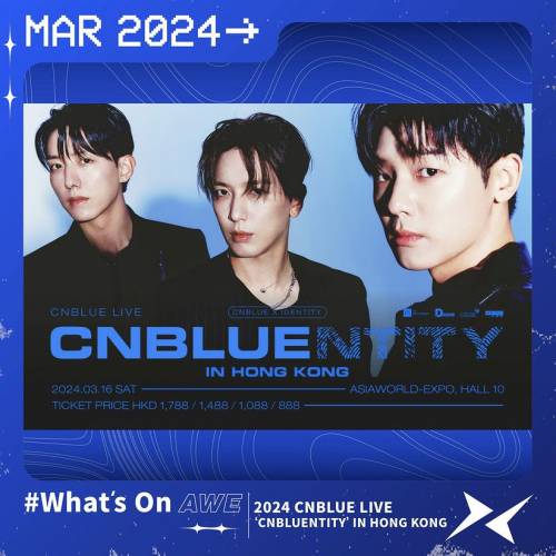 《CNBLUE演唱會2024香港站BLOCK C 票》