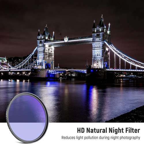 NEEWER Natural Night Filter Light Pollution Reduction Filter for Night Sky/Star