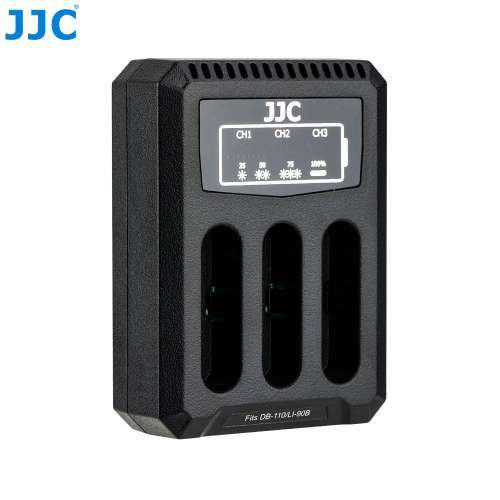 JJC Ricoh DB-110 / Olympus LI-90B / LI-92B Battery Pack With USB Charger