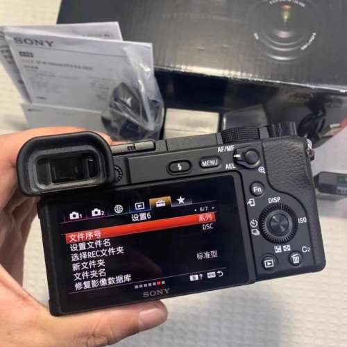 Sony索尼 a6400單返相機連鏡16-50mm