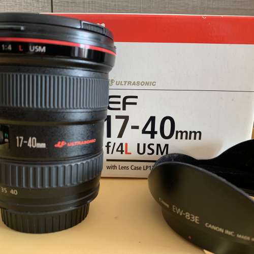 Canon EF 17-40 f/4 “ L “ USM
