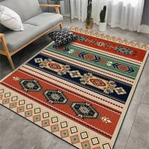 Retro carpet Moroccan coffee table bedroom bedroom bedside Persian blanket