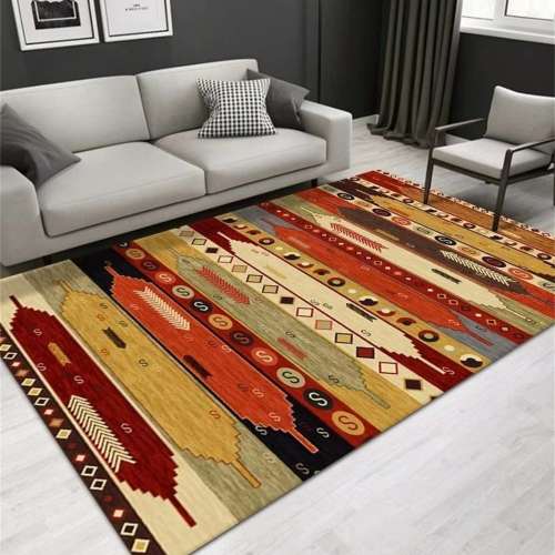 Retro carpet Moroccan coffee table bedroom bedroom bedside Persian blanket