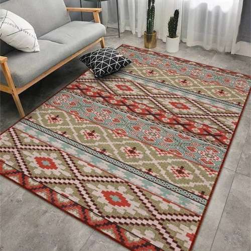 Retro carpet Moroccan coffee table bedroom bedroom bedside Persian blanket