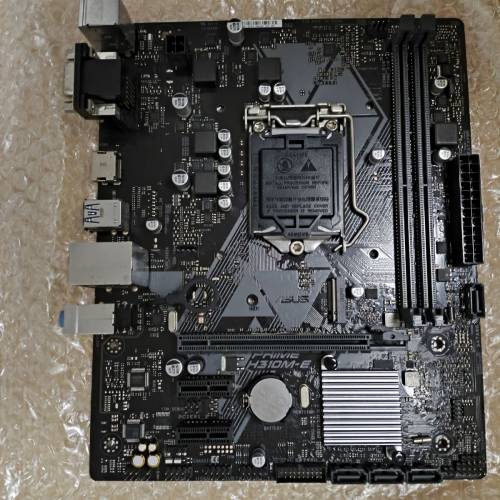 二手 ASUS PRIME H310M-E H310 DDR4 LGA1151 MATX MB