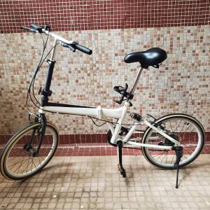 新淨 成人摺合單車 送配件 foldable bike
