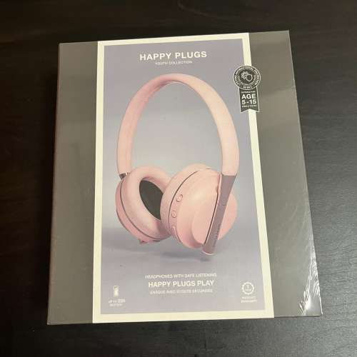 正品-瑞典Happy Plugs PLAY 兒童耳罩式藍牙耳機
