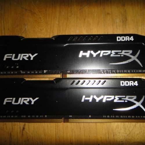 Desktop Ram Kingston 8GBx2 DDR4 2400 共16GB