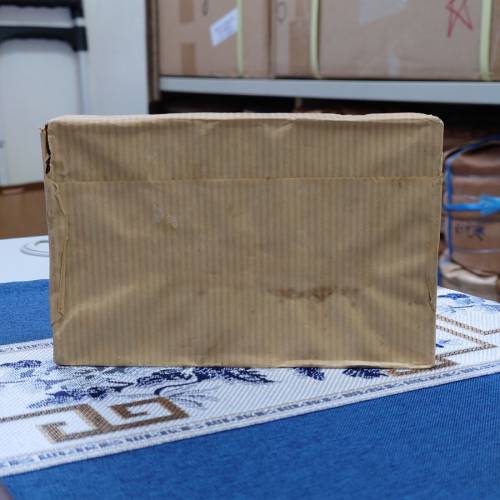 2003年野生古樹金芽熟磚普洱茶葉熟茶磚