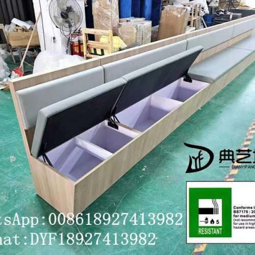 訂造梳化，餐廳卡位梳化定做，防火梳化訂造，訂造扶手梳化，靠墻梳化訂製，餐廳儲物...