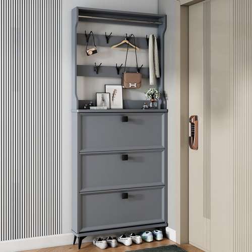 意式簡約鞋櫃 超大容納空間