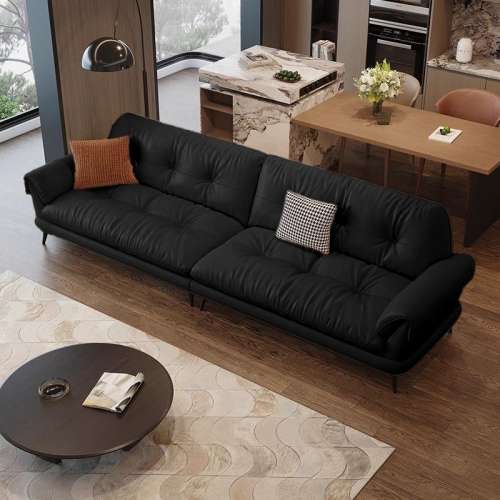 乳膠材質沙發 頭層真皮