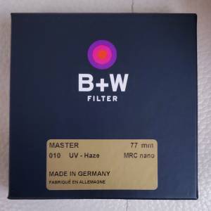 B+W MRC (Master) nano XS-PRO UV-HAZE Filter 77mm