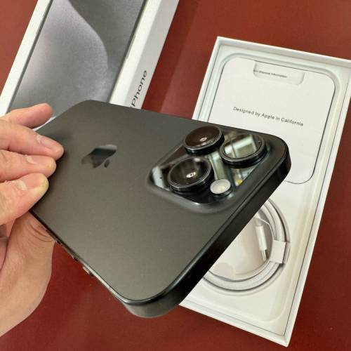 iPhone 15 Pro Max 256Gb 黑色 全新 美版