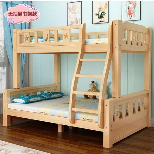 1Bunk Bed002 實木高低床 兒童 上下格床 雙層床 上下舖 兩層子母床