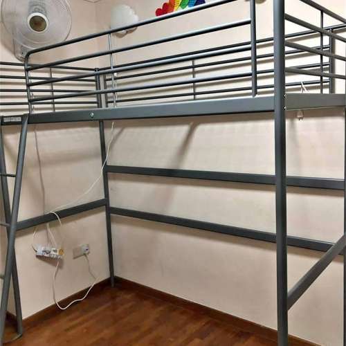 全新現貨 高架床SVARTA Loft Bed Frame