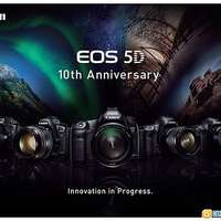 Canon EOS 5D 10th Anniversary 十周年限量版紀念襟章套裝