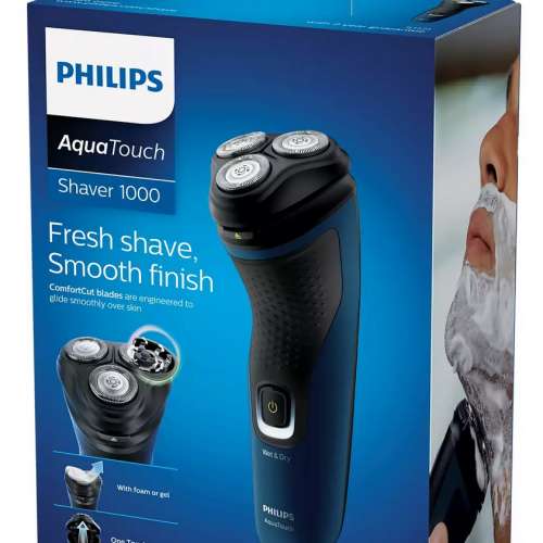 飛利浦 Philips AquaTouch Shaver 1000 電鬚刨 剃鬚刀