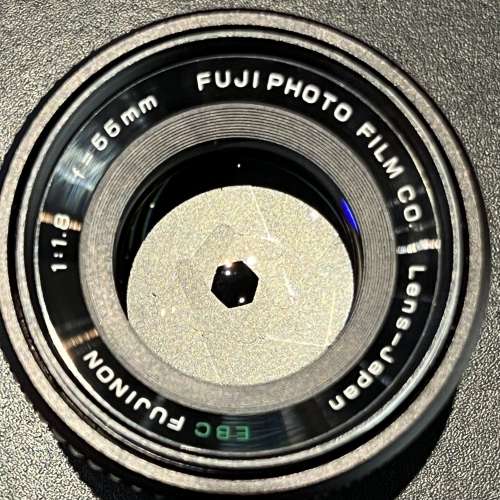 Fuji EBC Fujinon 55mm f1.8 M42 lens