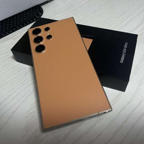 samsung s24 ultra 512gb 橙色 (官網限定色) 全套有單 可換 iphpne 15 pro max