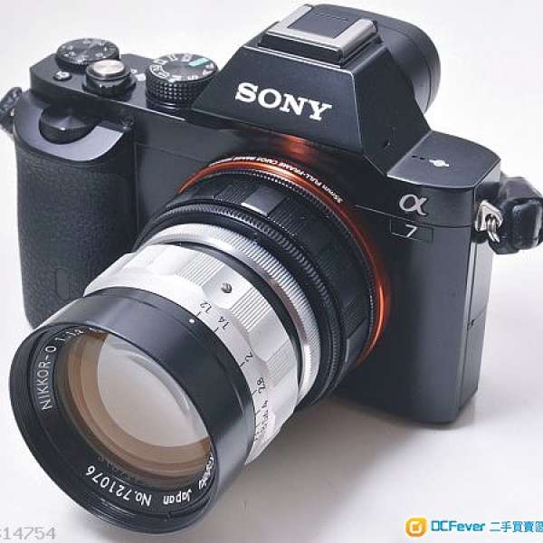 Nikon Nikkor O 55mm F/1.2 CRT (L39 改A7) 結實、銳利 ，散景漂亮獨特，秒殺電影鏡