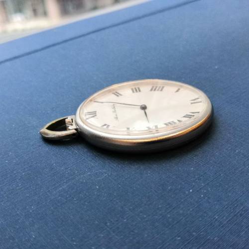 瑞士古董袋錶Alexis Barthelay，罕有橢圓形