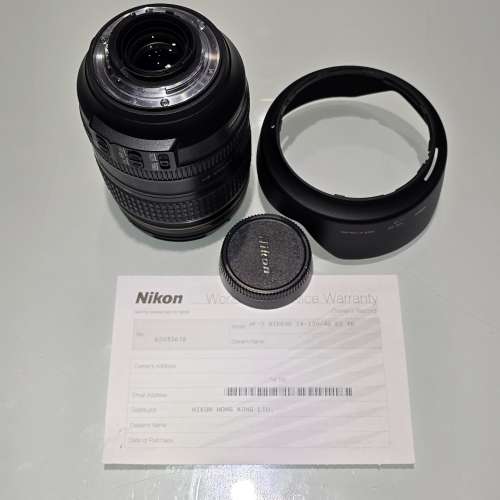 Nikon 鏡頭，F接環，全片幅，AF-S Nikkor 24-120mm 1:4 G ED
