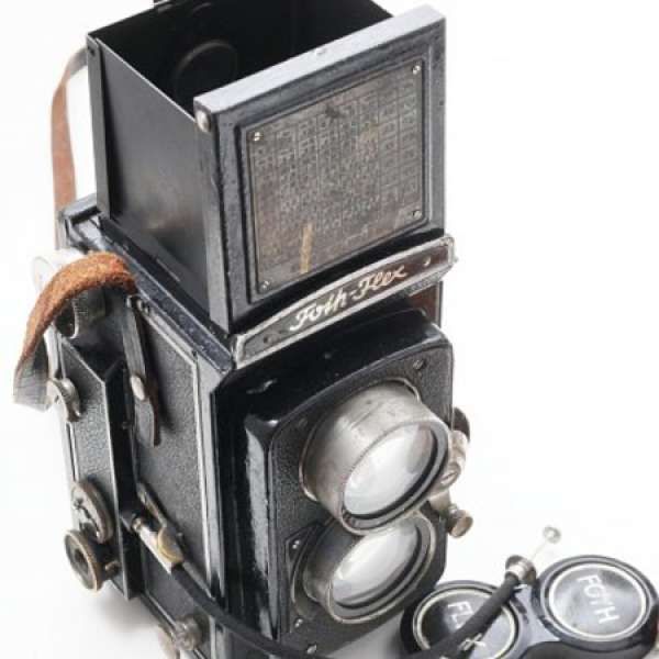 Foth-Flex 6x6 連 Anastigmat  75mm f/2.5  德國古董中底雙鏡機連驚人大光圈鏡頭 (...